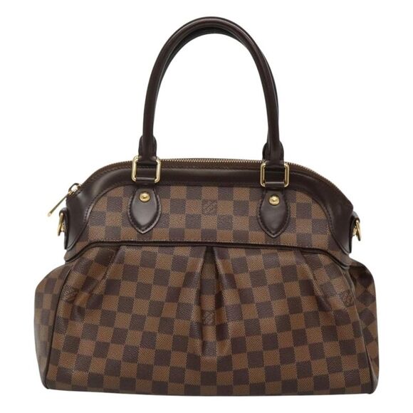 Louis Vuitton Handbags - Louis Vuitton Trevi Handbag Damier Brown Canvas Handbag (Pre-Owned)